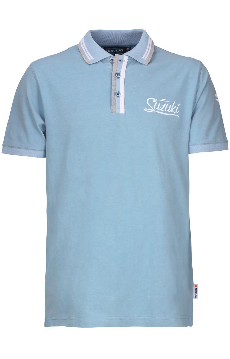 Mens Light Blue Polo Shirt